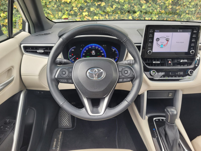 baixa km! - toyota corolla cross xrx 1.8  automatico (hibrido)10