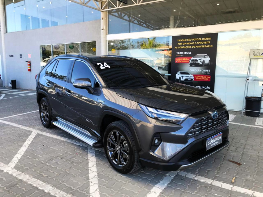 baixa km! - toyota rav4 2.5 sx connect 4x4 automatico (hibrido)3