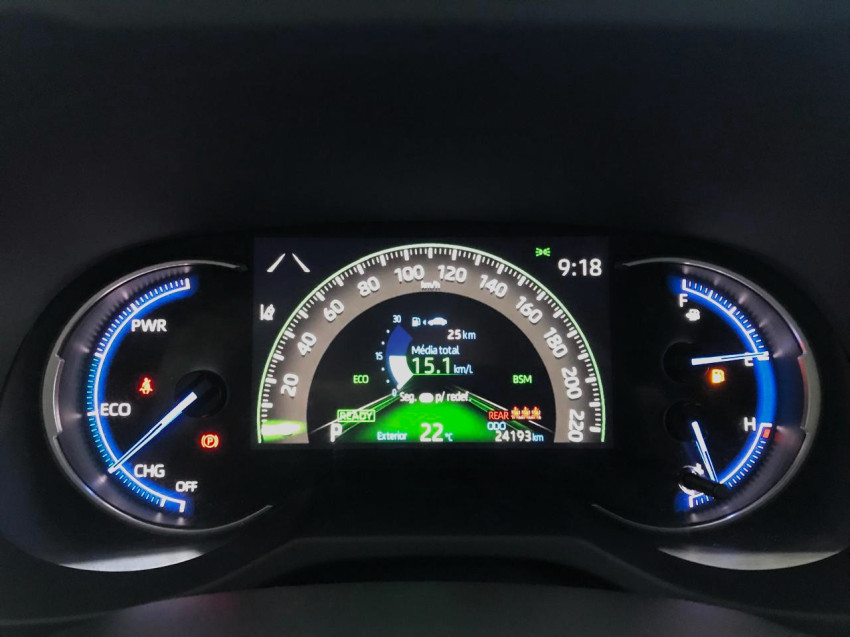 baixa km! - toyota rav4 2.5 sx connect 4x4 automatico (hibrido)10