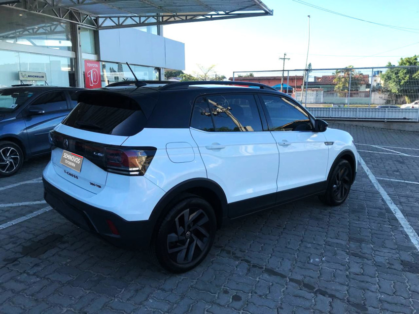 baixa km! - volkswagen t-cross highline 1.4 tsi flex  automatico4