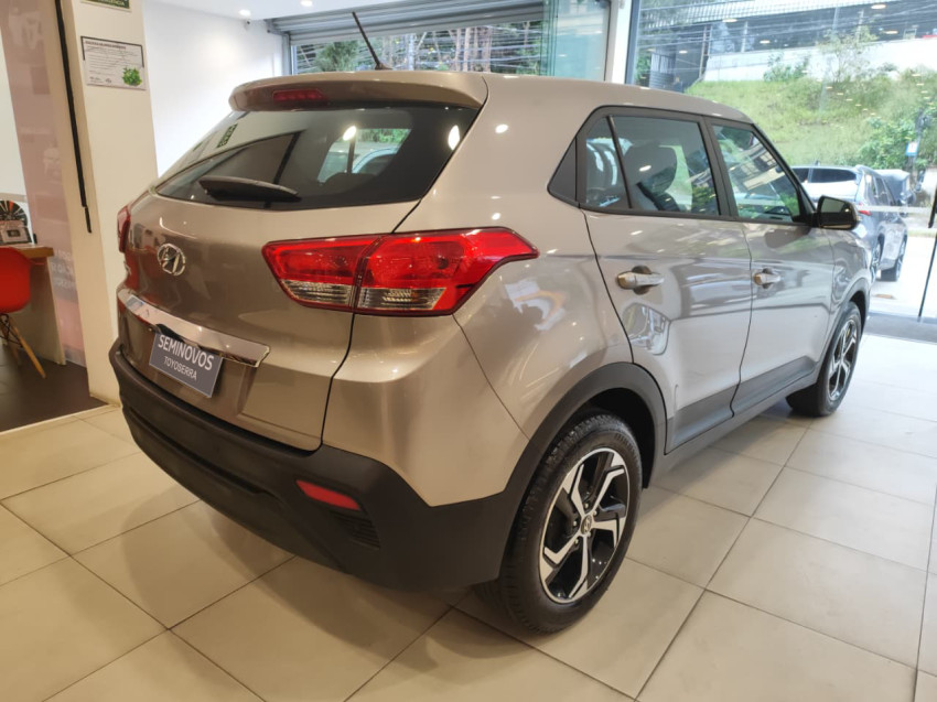 baixa km! - hyundai creta attitude 1.6  flex automatico4