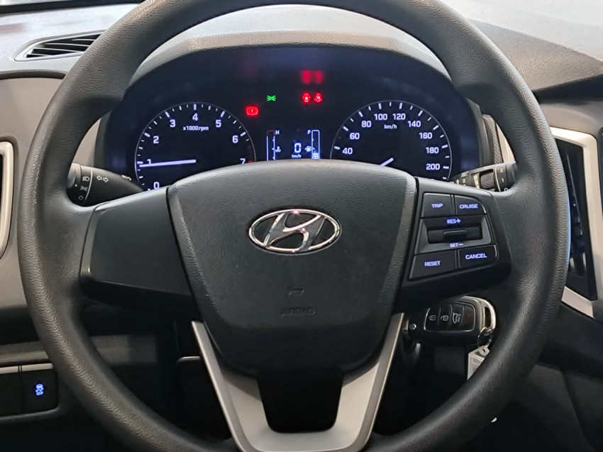 baixa km! - hyundai creta attitude 1.6  flex automatico10