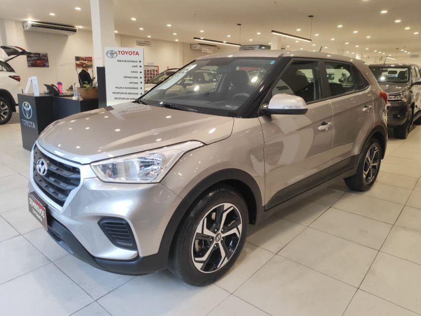 baixa km! - hyundai creta attitude 1.6  flex automatico1