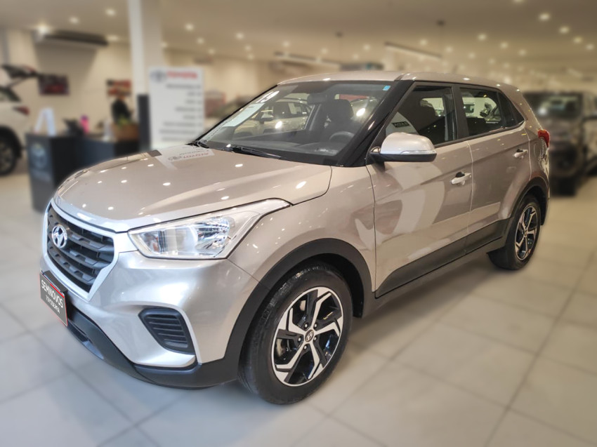 baixa km! - hyundai creta attitude 1.6  flex automatico2