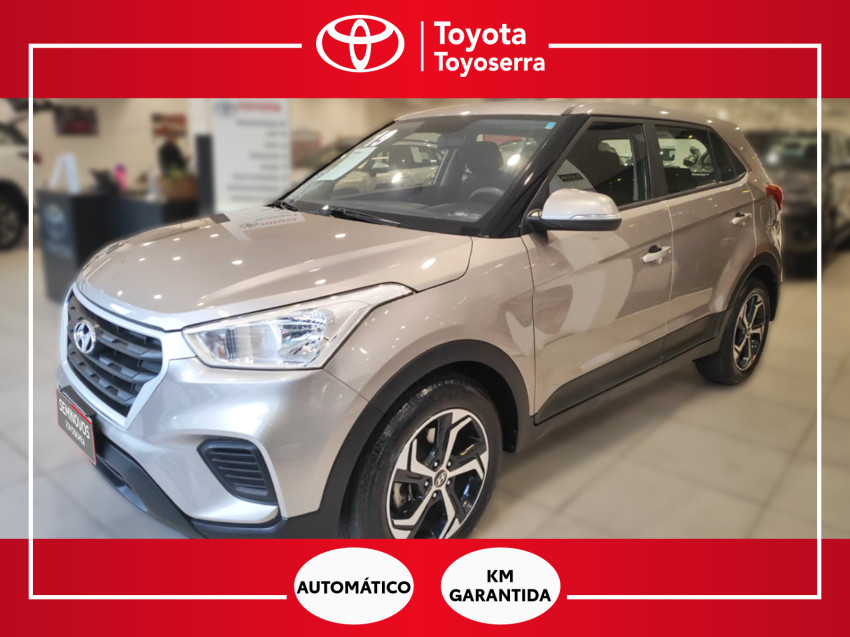 baixa km! - hyundai creta attitude 1.6  flex automatico