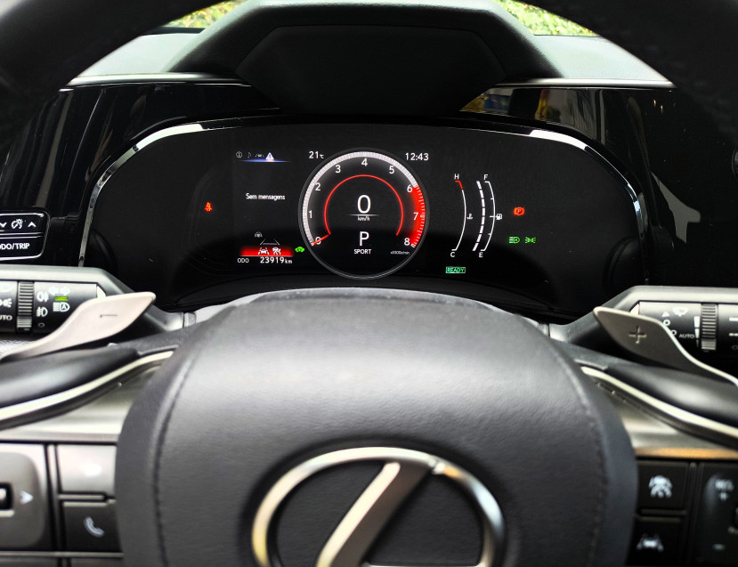 baixa km! - lexus nx-350h dynamic 2.5  automatico (hibrido)9