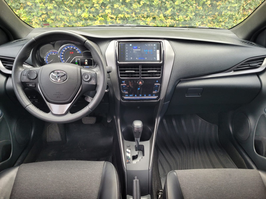 baixa km! - toyota yaris xs 1.5 flex  automatico6