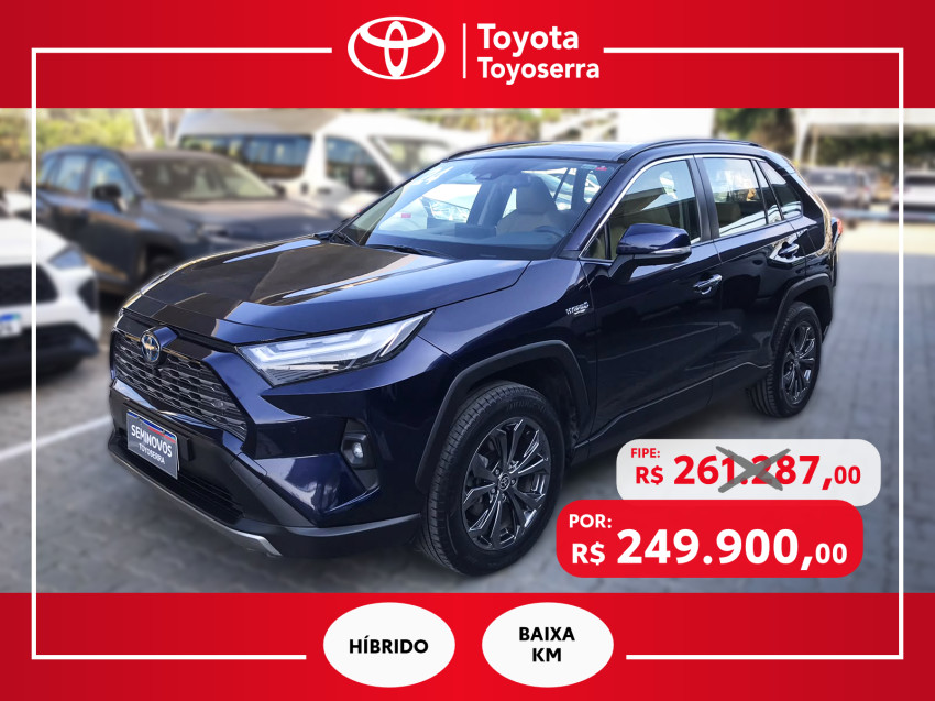 toyota rav4 2.5 sx connect 4x4 automatico (hibrido)