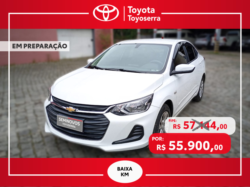 baixa km! - chevrolet onix sedan plus lt 1.0  flex manual1