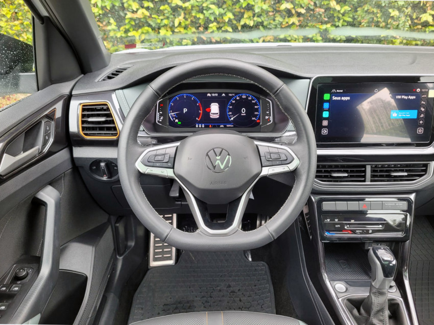 baixa km! - volkswagen t-cross ext. 250 tsi 1.4 flex  automatico10