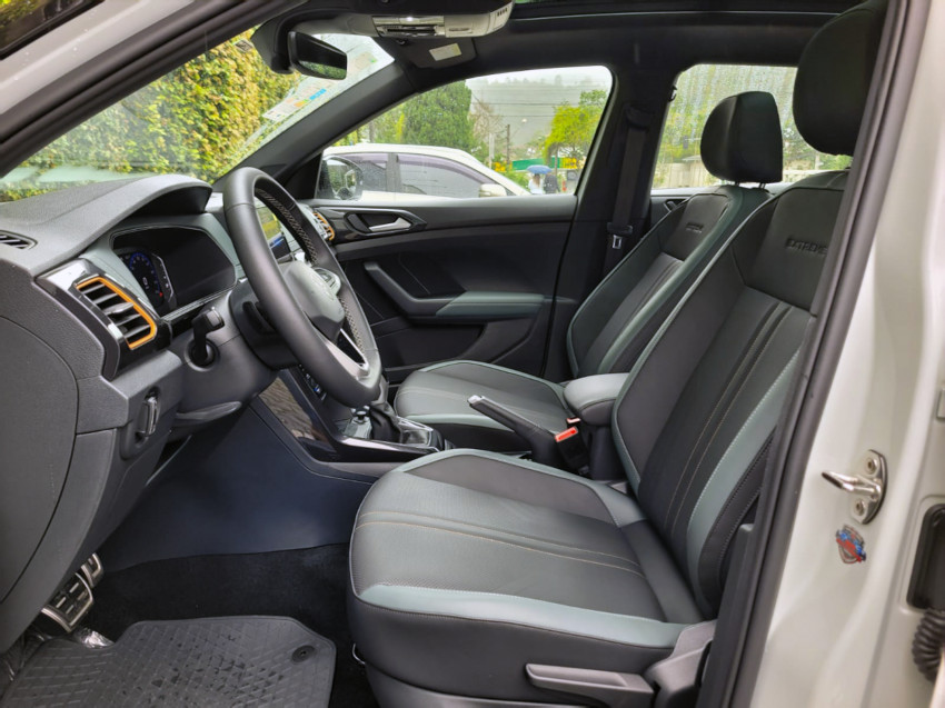 baixa km! - volkswagen t-cross ext. 250 tsi 1.4 flex  automatico7