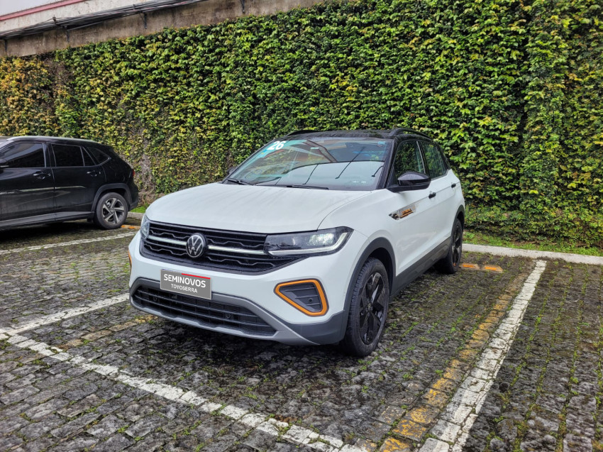 baixa km! - volkswagen t-cross ext. 250 tsi 1.4 flex  automatico1