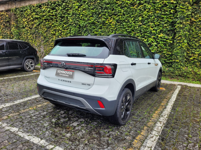 baixa km! - volkswagen t-cross ext. 250 tsi 1.4 flex  automatico4