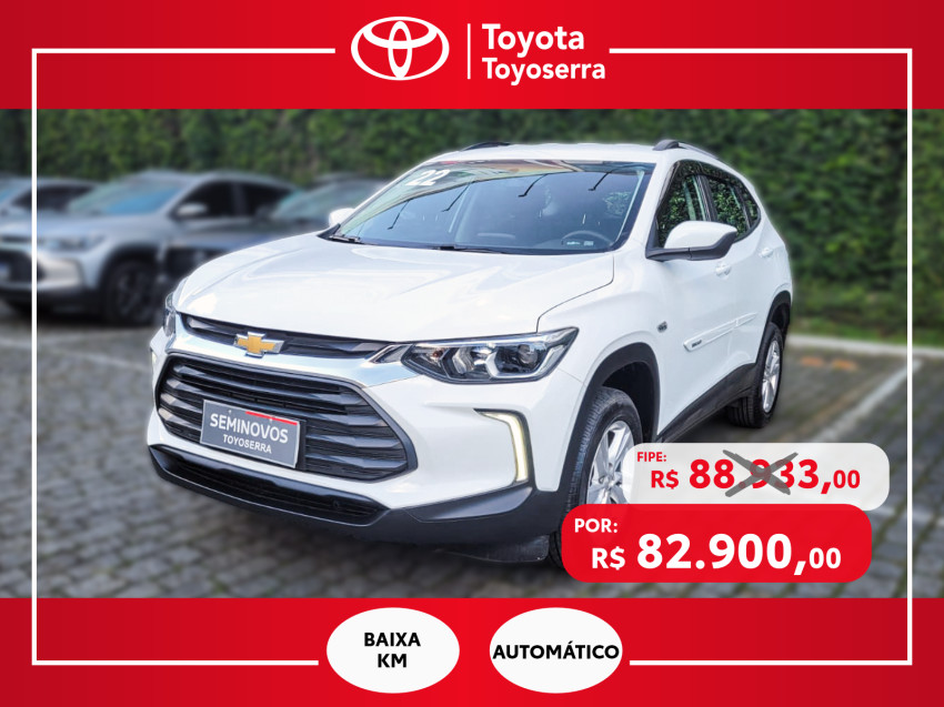 Baixa KM! - Chevrolet Tracker Lt 1.0 Turbo  Flex Automático