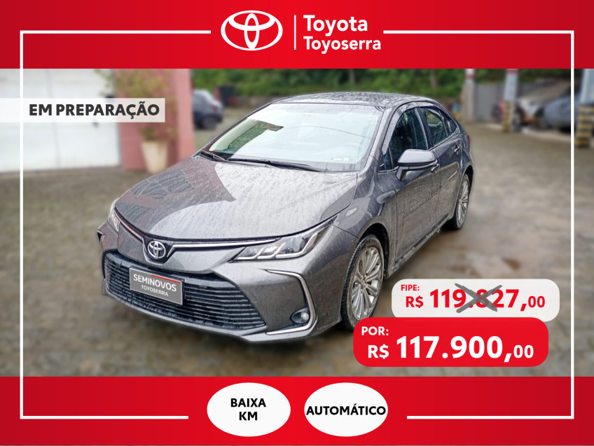 Baixa KM! - Toyota Corolla Xei 2.0 Flex  Automático