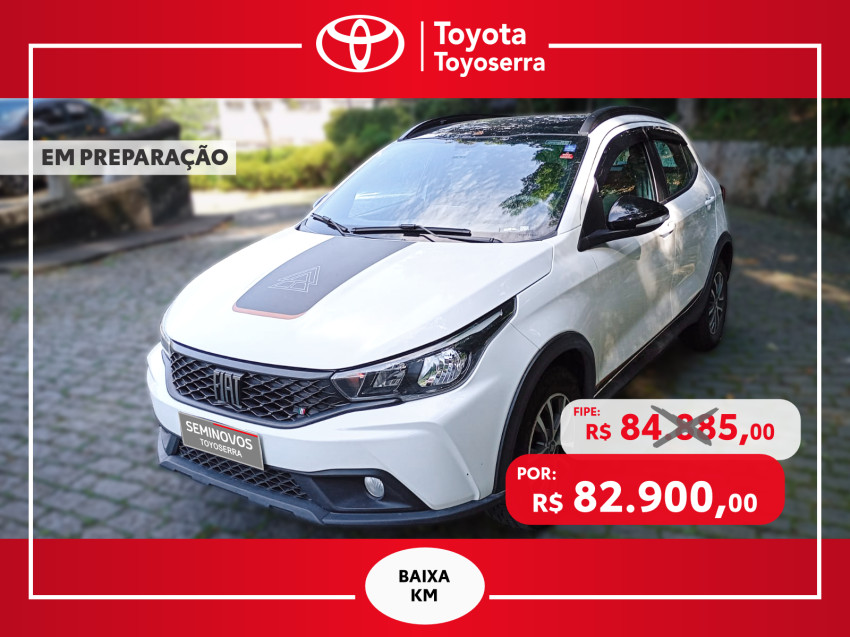 Baixa KM! - Fiat Argo Trekking 1.3  Flex0