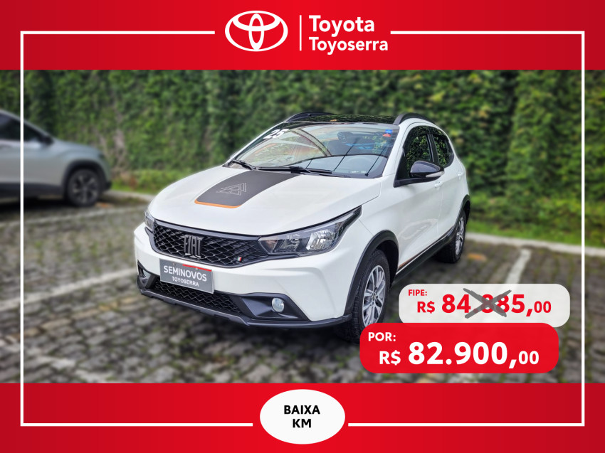 Baixa KM! - Fiat Argo Trekking 1.3  Flex