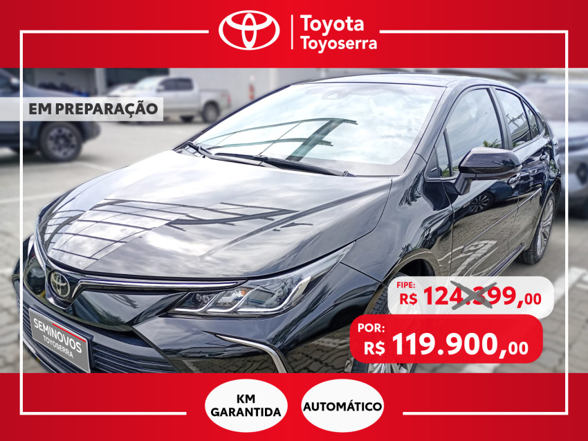 Baixa KM! - Toyota Corolla Xei 2.0 Flex  Automático0