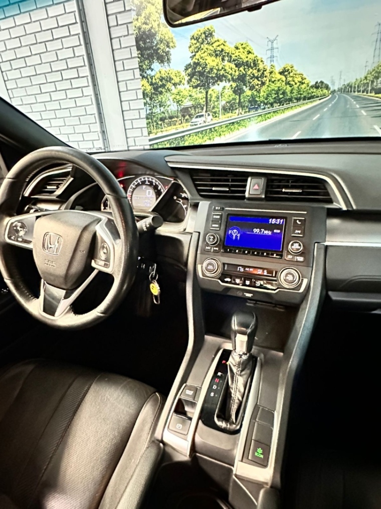 honda civic 2.0 16v flexone ex 4p cvt flex automatico 20178