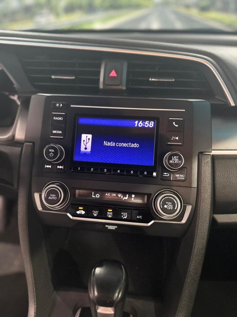 honda civic 2.0 16v flexone ex 4p cvt flex automatico 201710