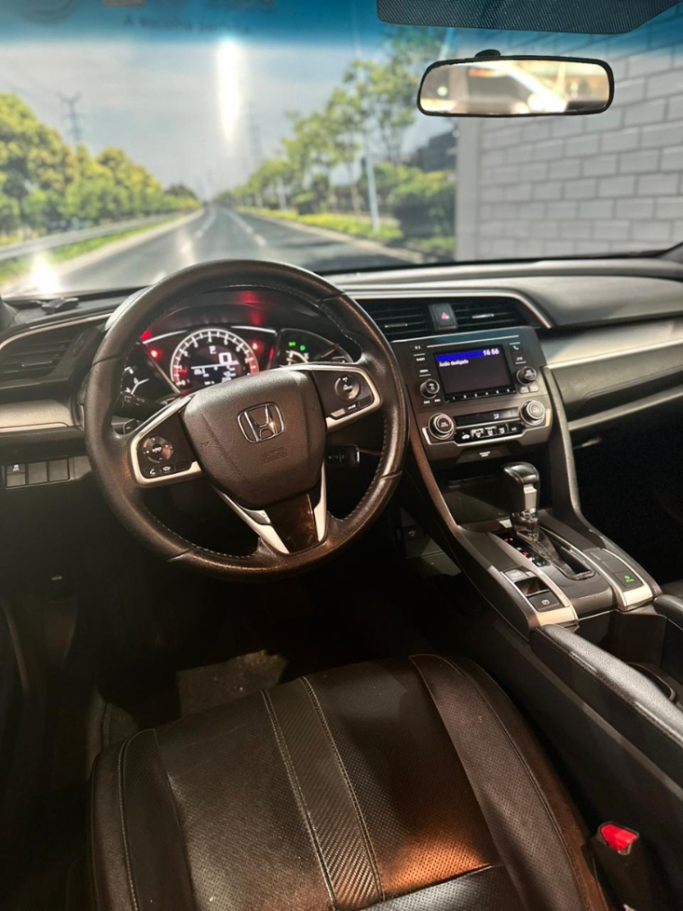 honda civic 2.0 16v flexone ex 4p cvt flex automatico 20176