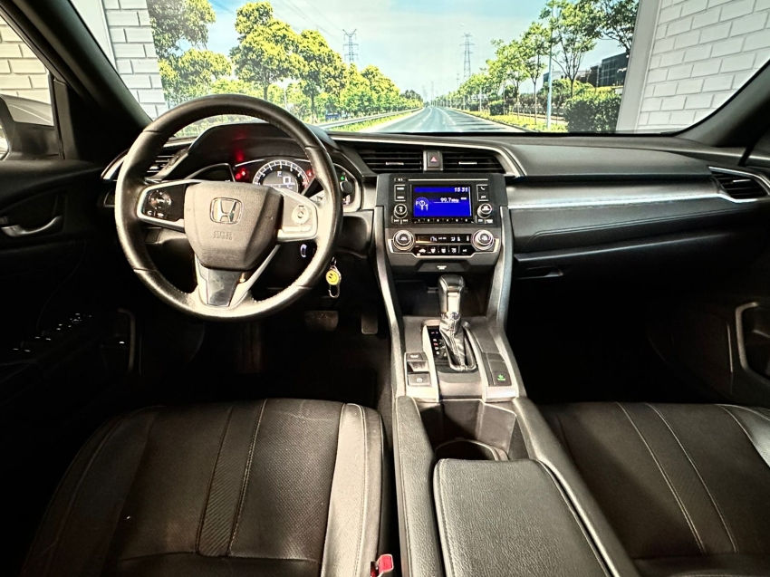 honda civic 2.0 16v flexone ex 4p cvt flex automatico 201710