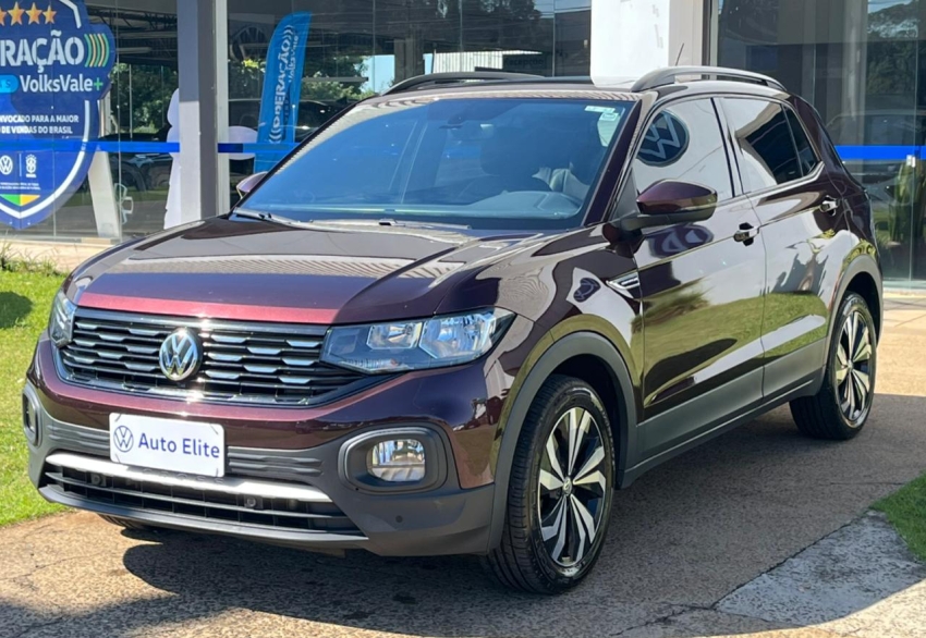volkswagen t-cross 1.0 200 tsi total flex comfortline automatico 4p 20212