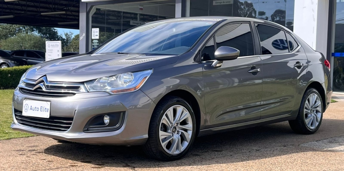 citroen c4 lounge 1.6 tendance 16v turbo gasolina 4p automatico flex 20152
