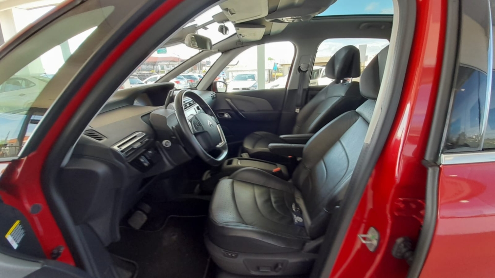 i/citroen c4 picasso intenseive 1.6,automatico,vermelho,gasolina,completo