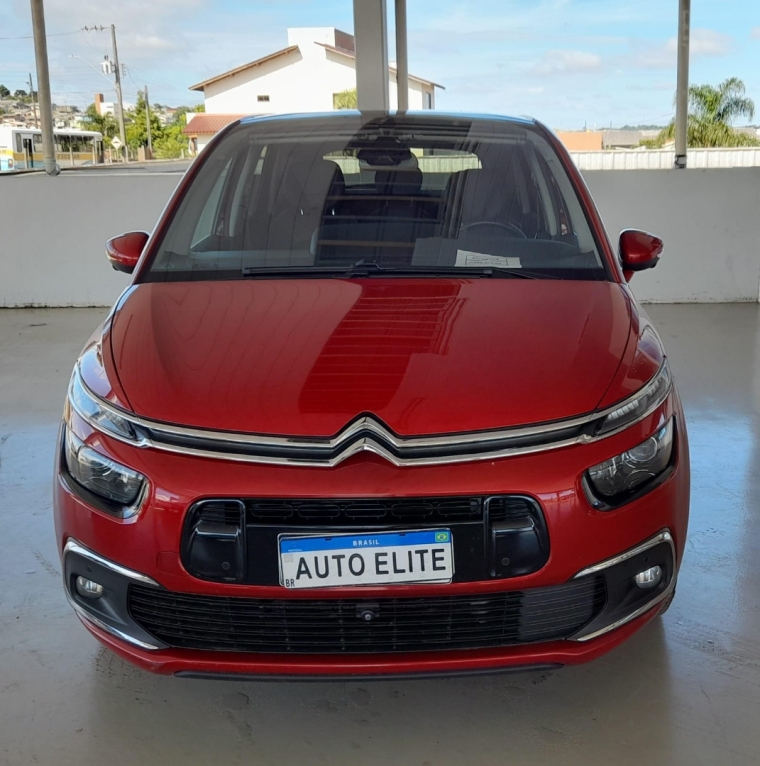 i/citroen c4 picasso intenseive 1.6,automatico,vermelho,gasolina,completo