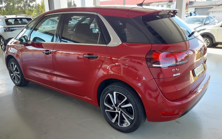 i/citroen c4 picasso intenseive 1.6,automatico,vermelho,gasolina,completo