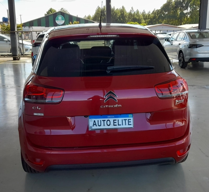 i/citroen c4 picasso intenseive 1.6,automatico,vermelho,gasolina,completo