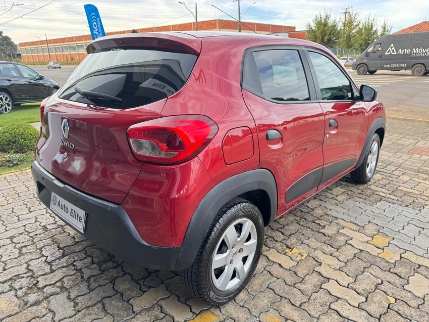 renault/kwid zen 1.0,vermelho,2018/2019,completo