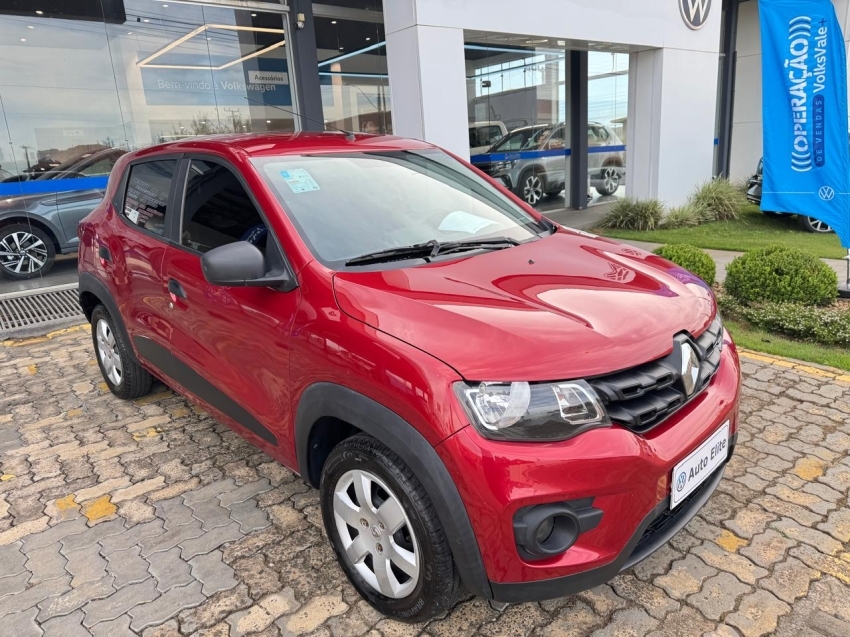renault/kwid zen 1.0,vermelho,2018/2019,completo