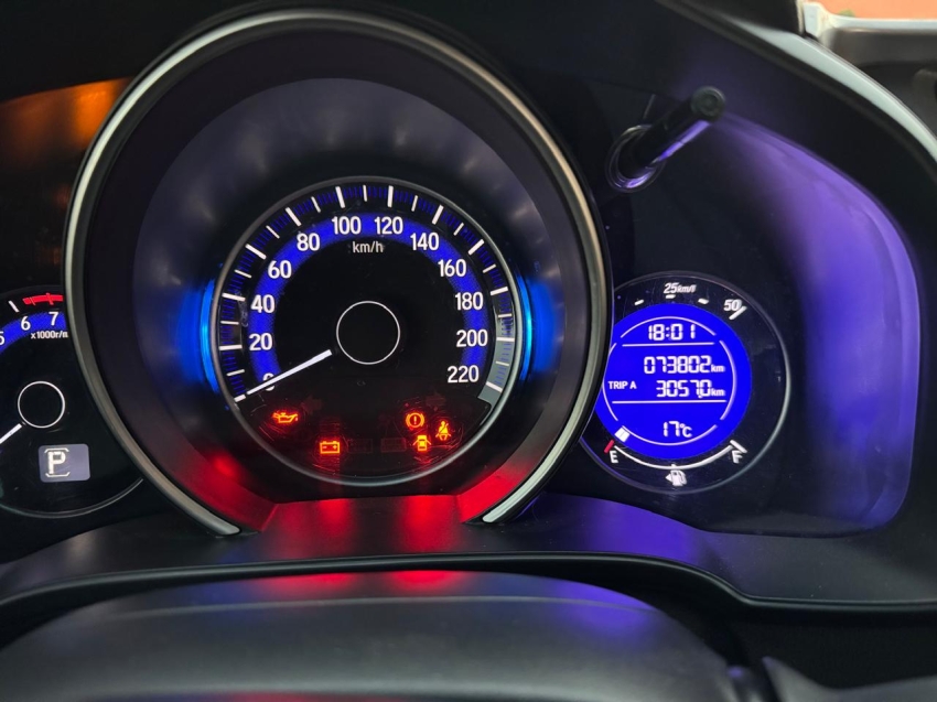 honda/fit ex cvt,vermelho,2018/2019,completo