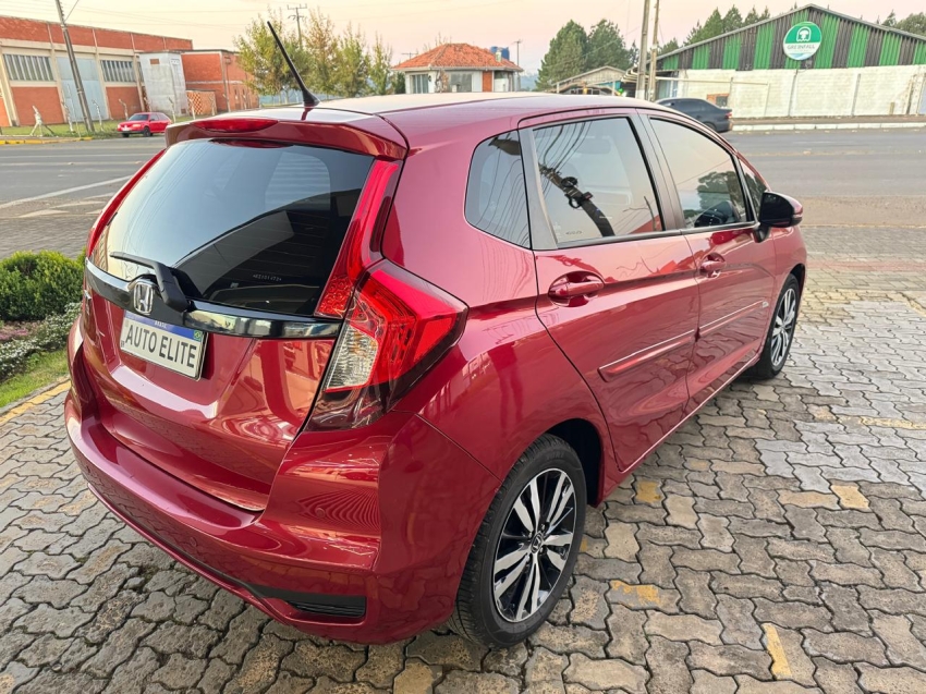 honda/fit ex cvt,vermelho,2018/2019,completo