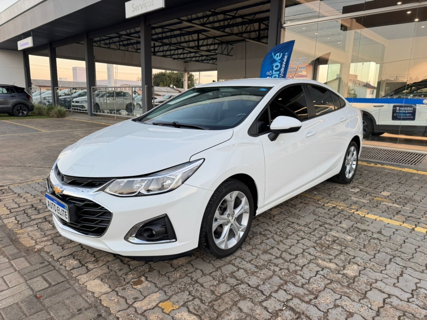 chev cruze lt nb 1.4, 2019/2020,branco,completo