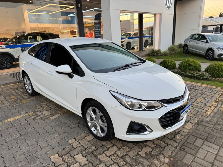 chev cruze lt nb 1.4, 2019/2020,branco,completo