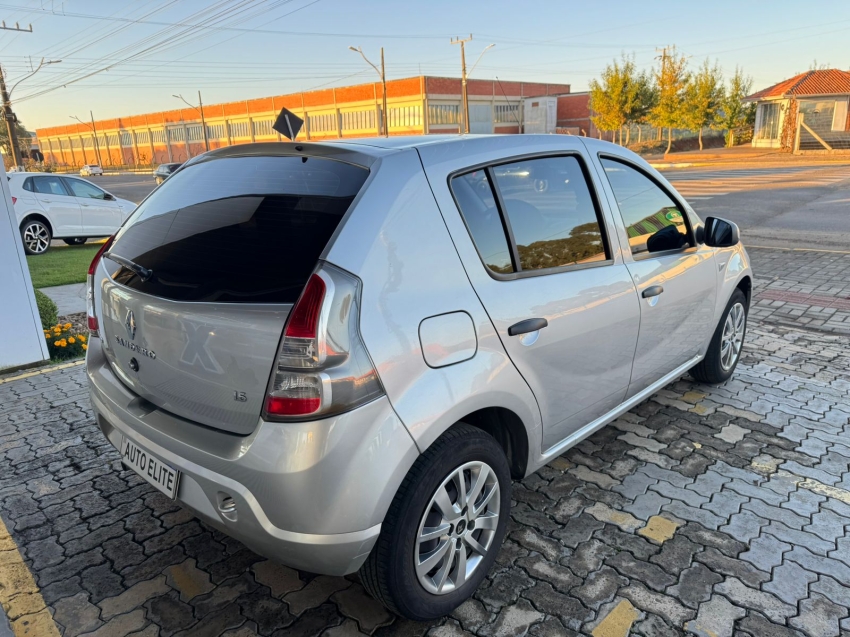 renault/sandero exp 16hp, 2013/2014,prata,completo
