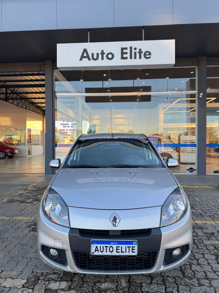 renault/sandero exp 16hp, 2013/2014,prata,completo