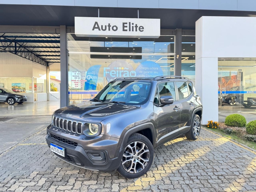 renegade long 1.3 turbo,2023/2024,cinza,completo