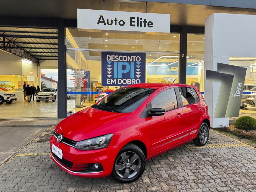 vw/fox connect 1.6, manual,2019/2020,vermelho,completo