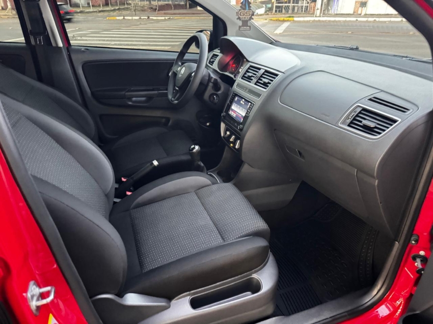 vw/fox connect 1.6, manual,2019/2020,vermelho,completo