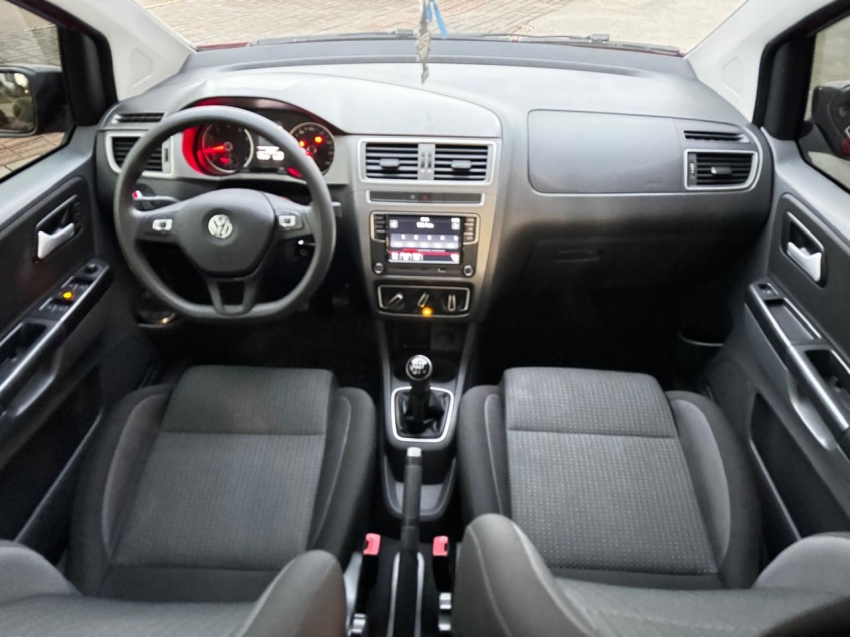 vw/fox connect 1.6, manual,2019/2020,vermelho,completo