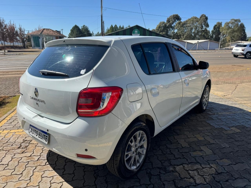 vw/sandero expr 1.0,branco,2016/2017,completo