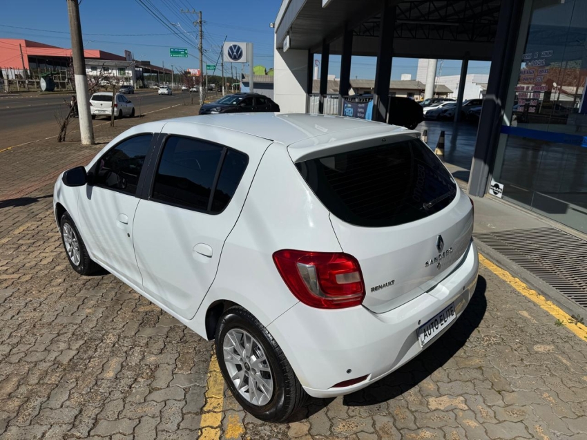 vw/sandero expr 1.0,branco,2016/2017,completo