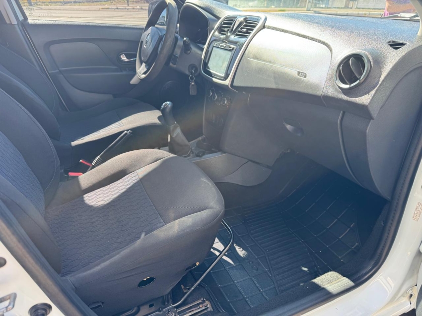 vw/sandero expr 1.0,branco,2016/2017,completo