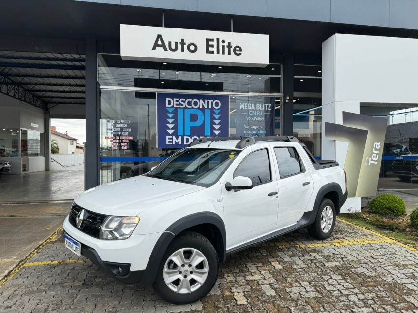 renault/oroch 1.6 exp sce,2017/2018,branca completa