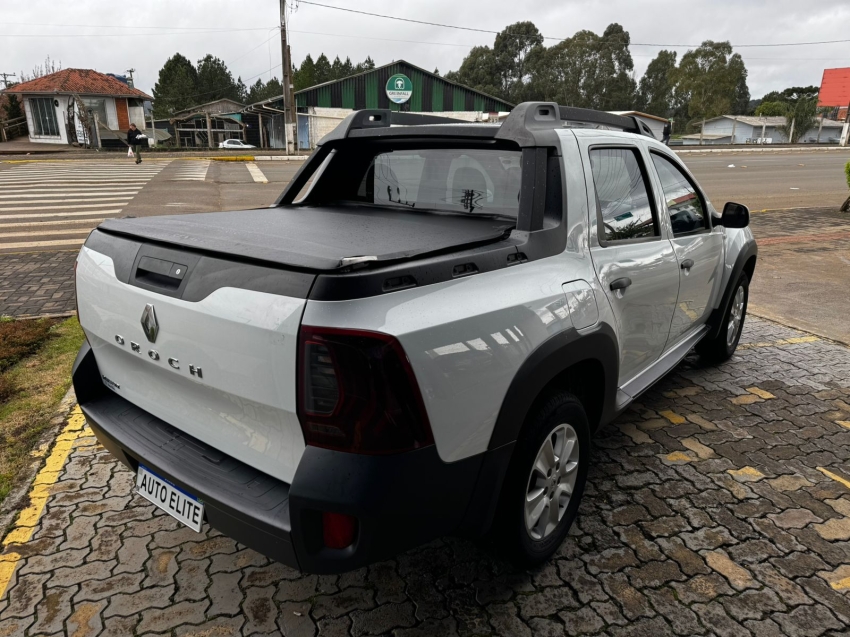 renault/oroch 1.6 exp sce,2017/2018,branca completa