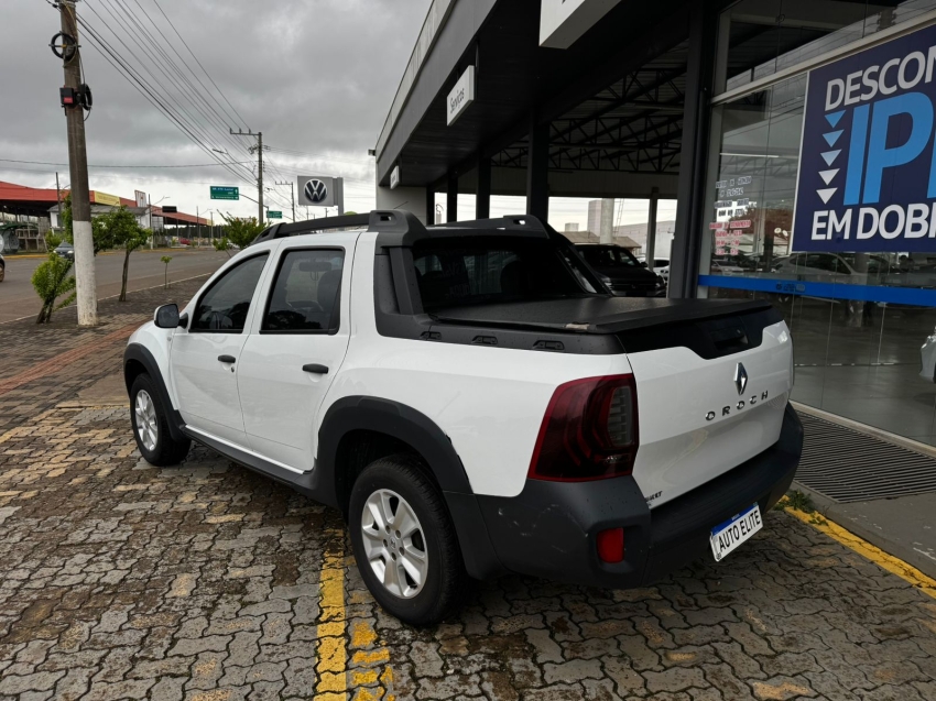 renault/oroch 1.6 exp sce,2017/2018,branca completa